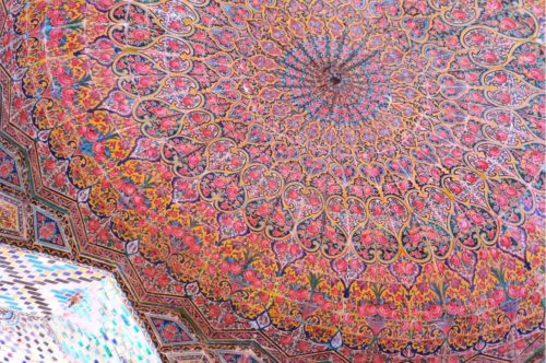 イラン ピンクモスク Nasir ol Molk Mosque