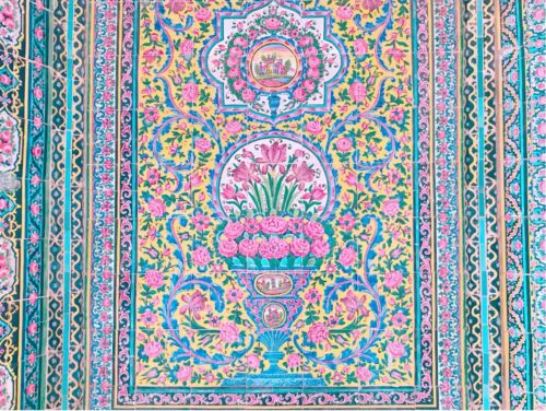 イラン ピンクモスク Nasir ol Molk Mosque