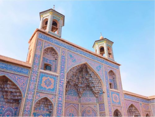 イラン ピンクモスク Nasir ol Molk Mosque