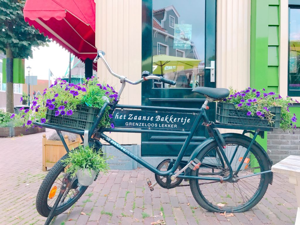 オランダ ザーンデイクの自転車