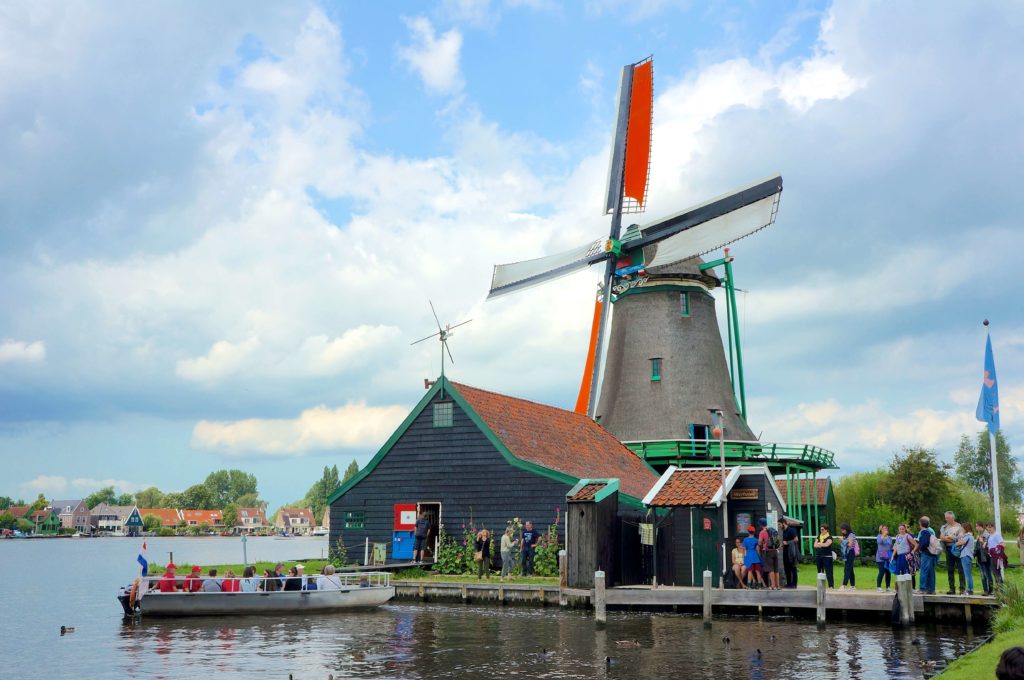 オランダ ザーンセスカンスの風車